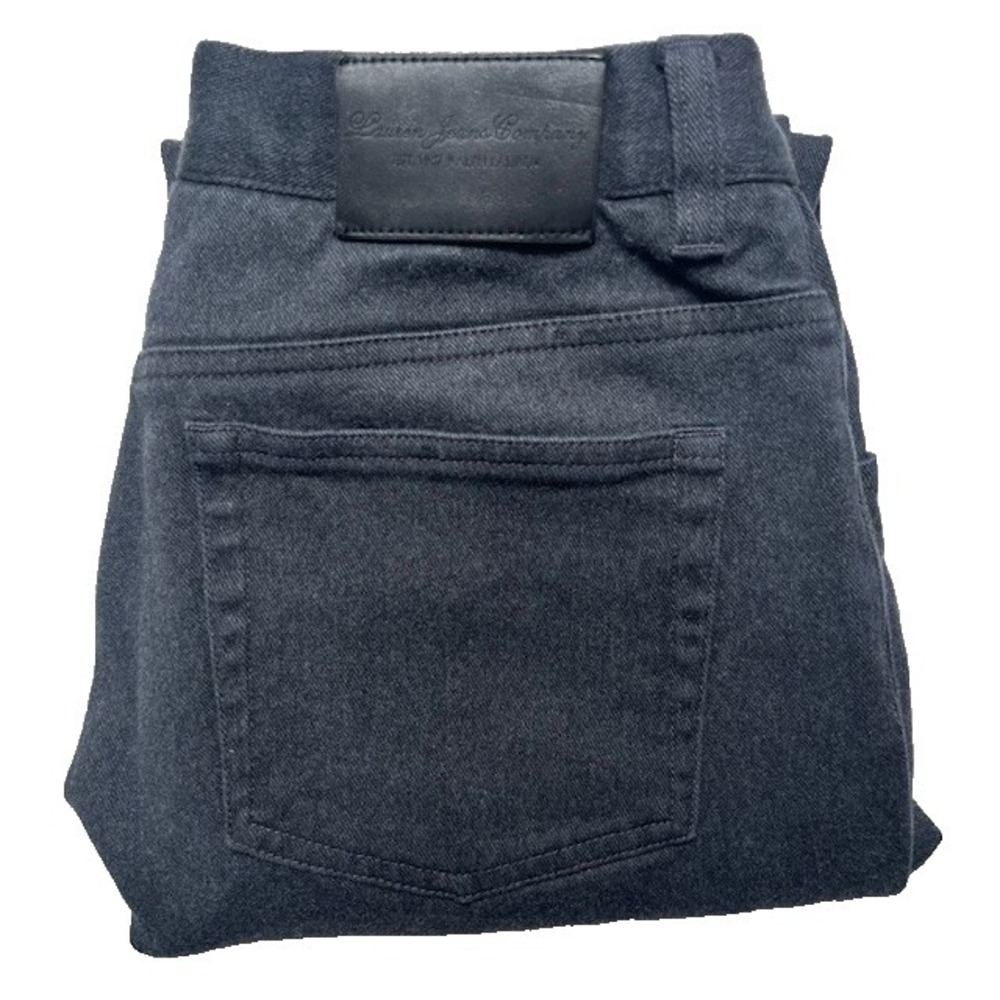 Vintage Laurens Jeans CO. Ralph Lauren Womens Sz 8 Black Denim Jeans-1391